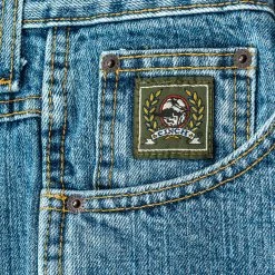 Cinch Medium Stonewash Green Label Jeans -straight jeans shop mb90530001 1168 detail