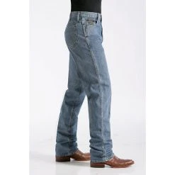 Alternative view of Cinch Medium Stonewash Green Label Jeans