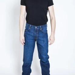 Kimes Ranch Mens Watson Jeans Blue 100% Cotton Hand Sanded